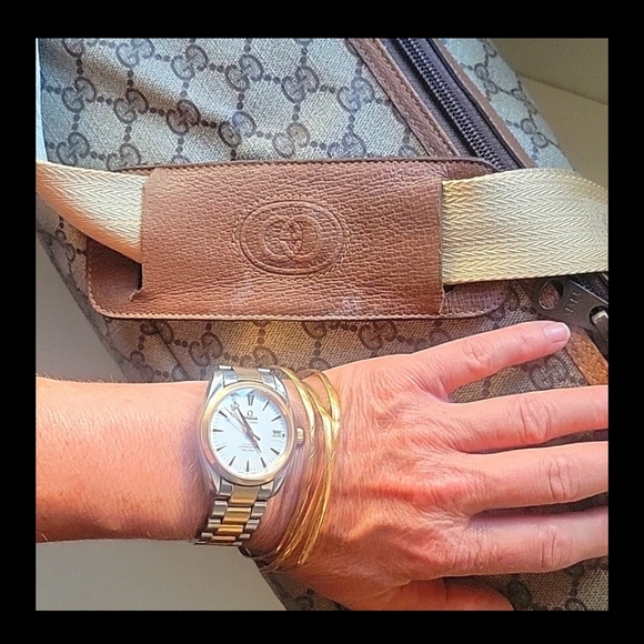 ๐ฎ๐น ๐ฅ Rare Gucci Vintage Large  Messenger Bag Zippered Case  ๐ฎ๐น ๐ฅ - Picture 15 of 16